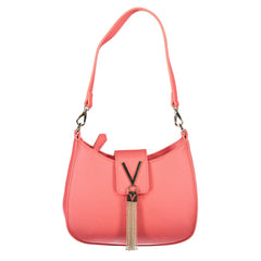 Mario Valentino Rosa Polyurethan Damenhandtasche