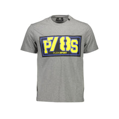 Plein Sport Grigio Baumwoll-Herren-T-Shirt