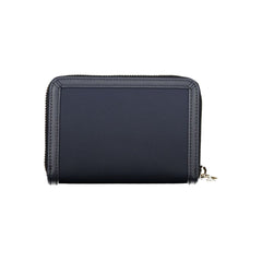 Tommy Hilfiger – Blaue Polyester-Geldbörse für Damen
