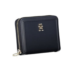 Tommy Hilfiger – Blaue Polyester-Geldbörse für Damen