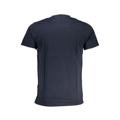 Cavalli Class Herren T-Shirt aus blauer Baumwolle