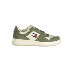 Tommy Hilfiger Verde Leder Herren Sneaker