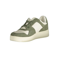 Tommy Hilfiger Verde Leder Herren Sneaker