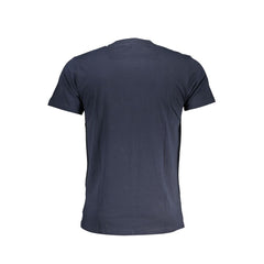 Cavalli Class Blaues Baumwoll-Herren-T-Shirt