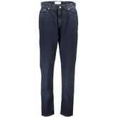 Calvin Klein Blue Recycled Cotton Women Jeans