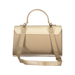Mario Valentino Beige Polyurethane Women's Bag