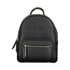 Mario Valentino Black Polyurethane Women Backpack