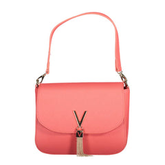 Mario Valentino Rosa Damenhandtasche aus Polyethylen