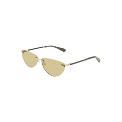 Calvin Klein Green Metal Women Sunglass
