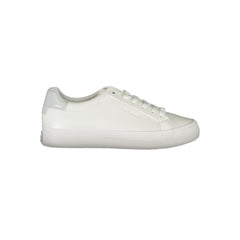 Calvin Klein Bianco Pelle Damen Sneaker