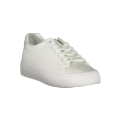 Calvin Klein Bianco Pelle Damen Sneaker