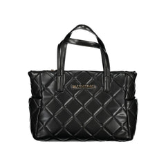 Mario Valentino Black Polyurethane Women's Bag