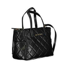 Mario Valentino Black Polyurethane Women's Bag