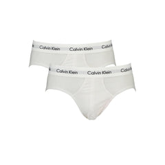 Calvin Klein Herren Slip aus weißer Baumwolle