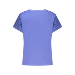 North Sails Blue Cotton Women T-Shirt