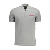Napapijri Grigio Cotton Men's Polo