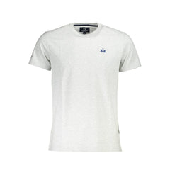 La Martina Grigio Baumwolle Herren-T-Shirt