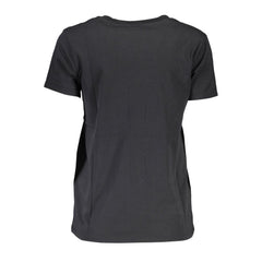 Levi's Black Cotton Women T-Shirt