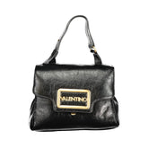 Mario Valentino Black Polyethylene Women Handbag
