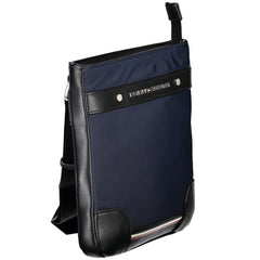 Tommy Hilfiger Herren-Schultertasche aus blauem Polyurethan