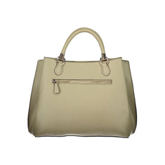 Guess Jeans Verde Polyurethan Damenhandtasche