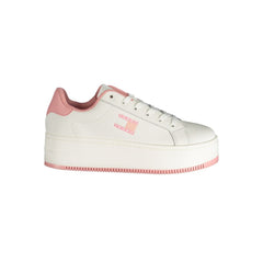 Tommy Hilfiger Rosa Leder Damen Sneaker