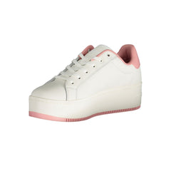 Tommy Hilfiger Rosa Leder Damen Sneaker