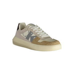 Calvin Klein Beige Polyurethan Herren-Sneaker