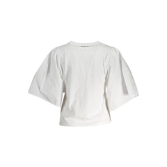 Desigual Damen-Top aus weißer Baumwolle