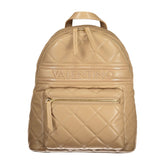 Mario Valentino Beige Polyurethane Women Backpack