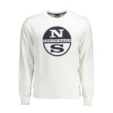 North Sails White Cotton Men Sweater