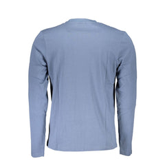 North Sails Blaues Baumwoll-T-Shirt für Herren
