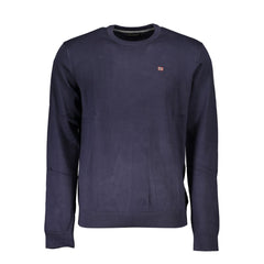 Napapijri Blauer Herrenpullover aus Baumwolle