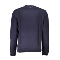Napapijri Blauer Herrenpullover aus Baumwolle