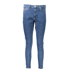 Tommy Hilfiger Blue Cotton Women's Skinny Jean