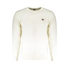 Norway 1963 Bianco Poliammide Herrenpullover