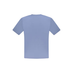 North Sails Blue Cotton Men T-Shirt