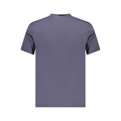 Napapijri Blue Cotton Men T-Shirt
