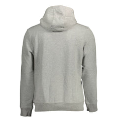 Napapijri Gray Organic Cotton Men Sweater