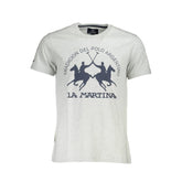 La Martina Brown Cotton Men T-Shirt