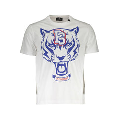 Plein Sport White Cotton Mens TShirt