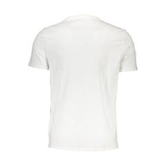 Guess Jeans Bianco Baumwolle Herren T-Shirt
