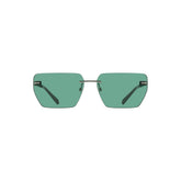 Calvin Klein Green Metal Men Sunglass