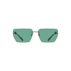 Calvin Klein Green Metal Men Sunglass