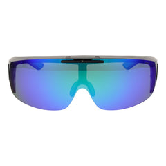 Fila Sonnenbrille aus schwarzem Kunststoff