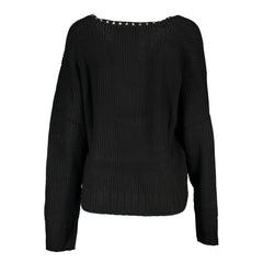 Patrizia Pepe Damen-Pullover Tessuto in Schwarz