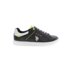 US POLO ASSN. Schwarzer Polyester Herren Sneaker