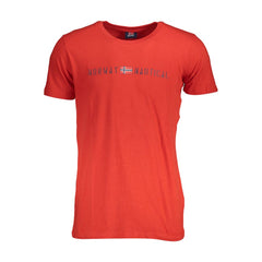 Norway 1963 Rosso Baumwoll-Herren-T-Shirt