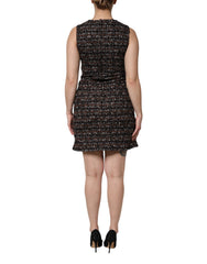 Dolce & Gabbana Ärmelloses Mini-Tweed-A-Linien-Kleid in mehreren Farben