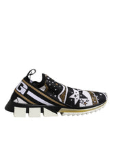 Dolce & Gabbana Multicolor Sorrento Low Top Sneakers Schuhe